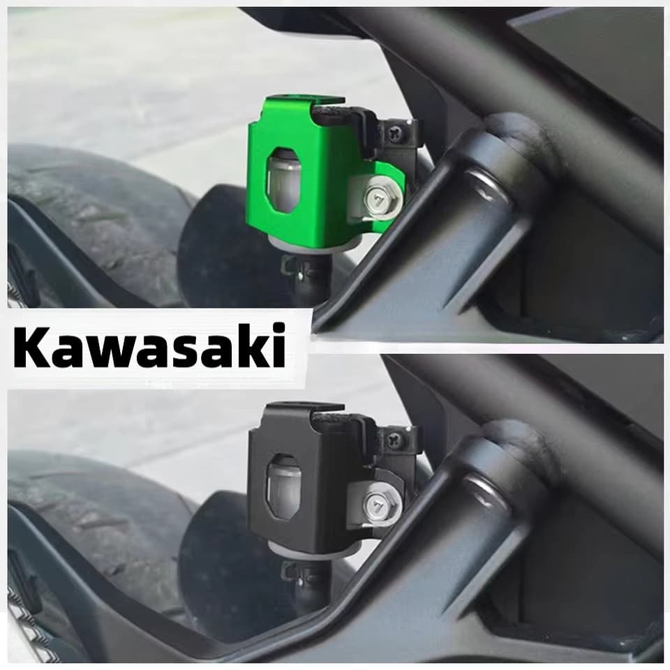 Protetor de reservatório de fluido de freio para motocicletas Kawasaki universal Z900 Z400 Z650 NINJA400