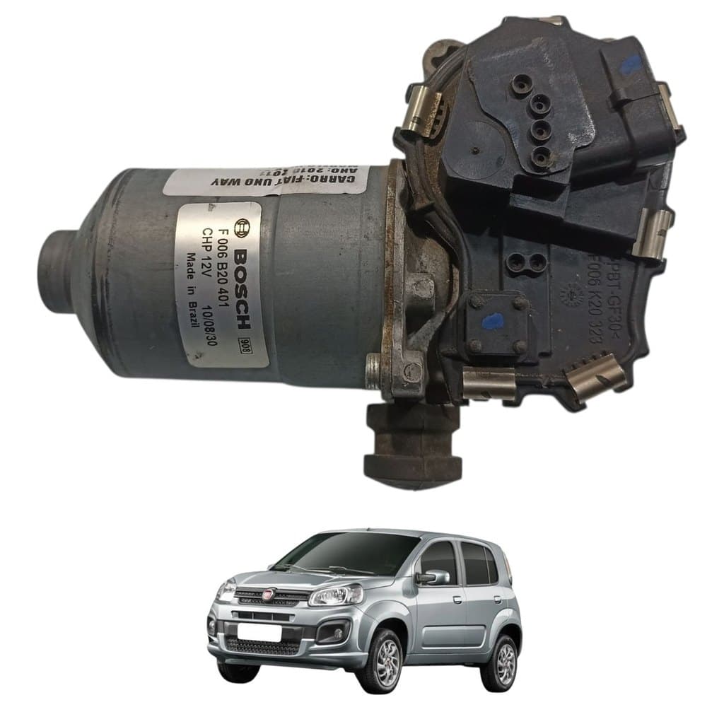 Motor limpador parabrisa dianteiro fiat uno way 2010 fire