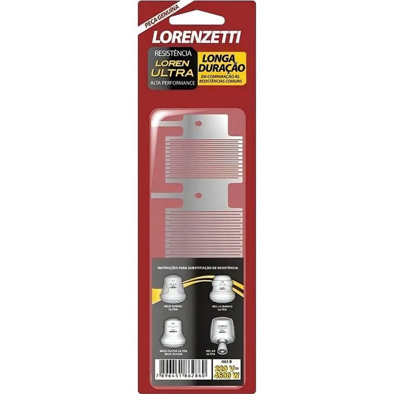 Resistência para Ducha Ultra 4600W 220V Lorenzetti chuveiro eletrico