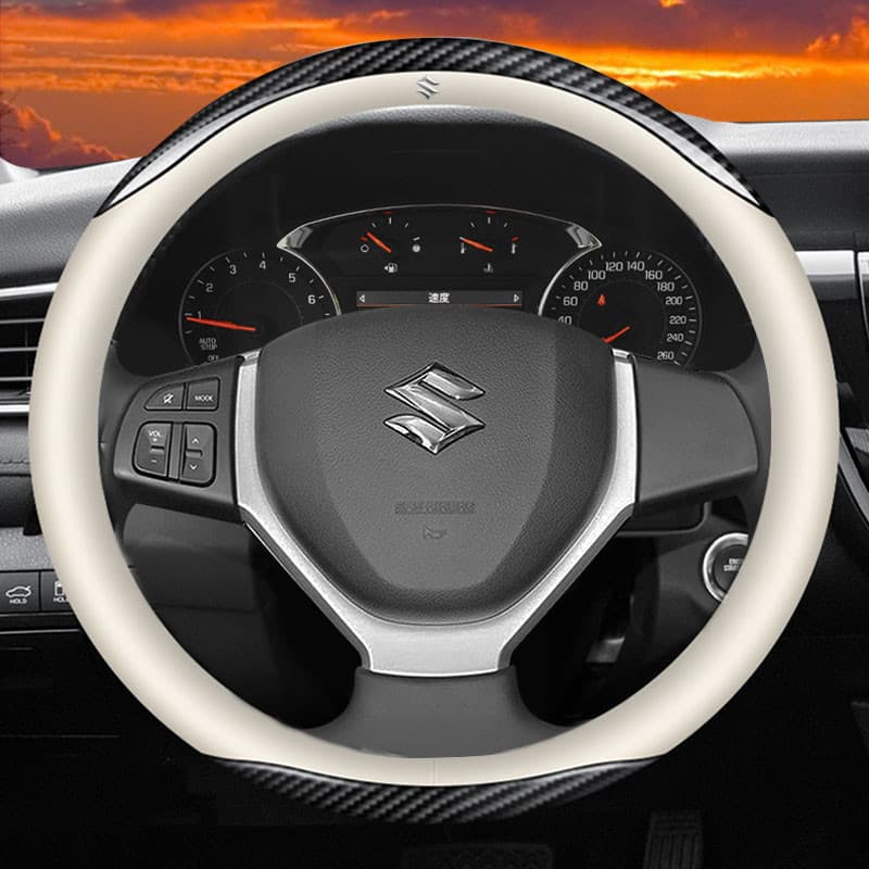 Capa de volante Suzuki Swift Grand Vitara Jimny Ertiga SX4 Alto Ciaz Dzire APV S-Cross XL7 Ignis Alivio Kizash Capa de v