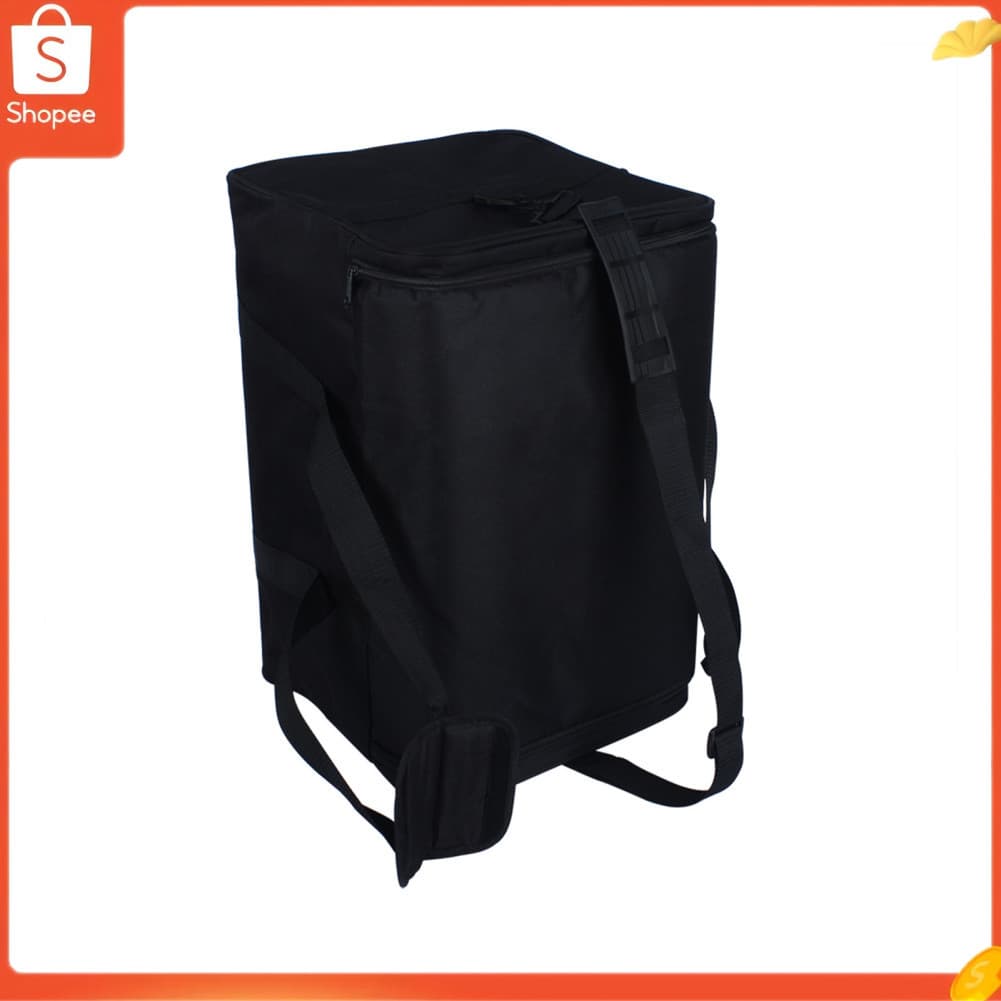 Bolsa de tambor Btuty Cajon 600D Oxford acolchoada maleta de transporte com alça de ombro