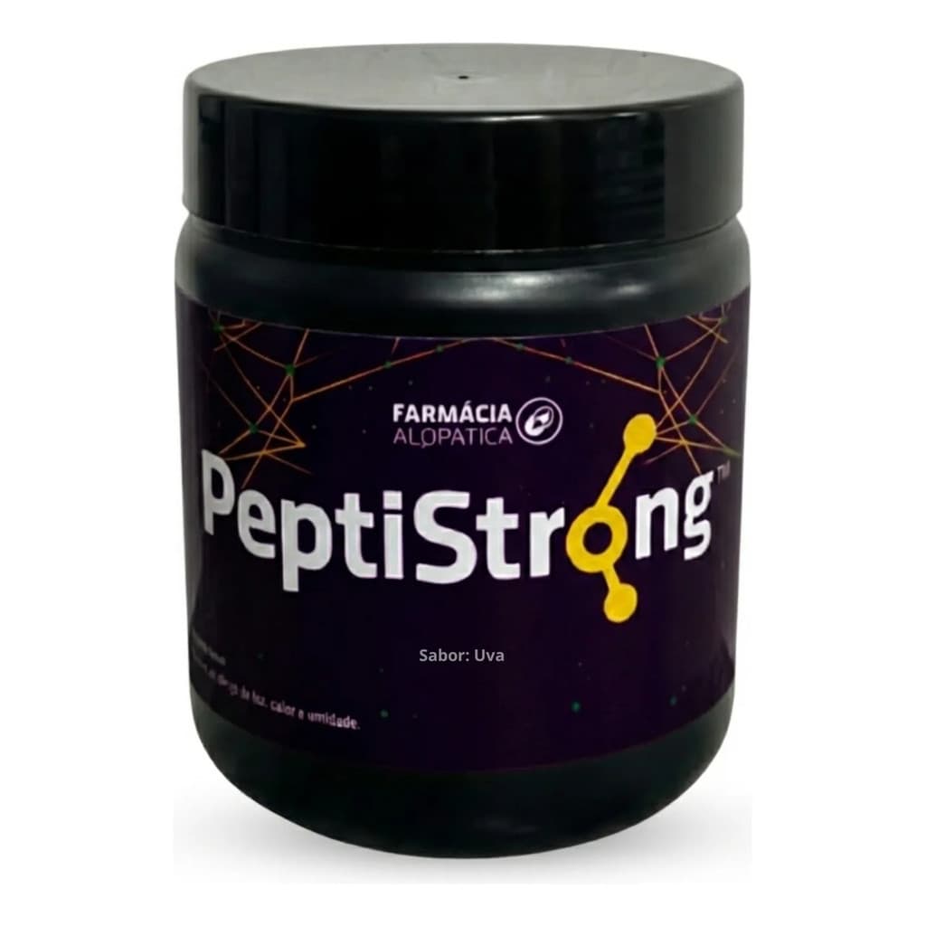Peptistrong 2,4g 150g Peptídeos Bioativo Manipulado Uva
