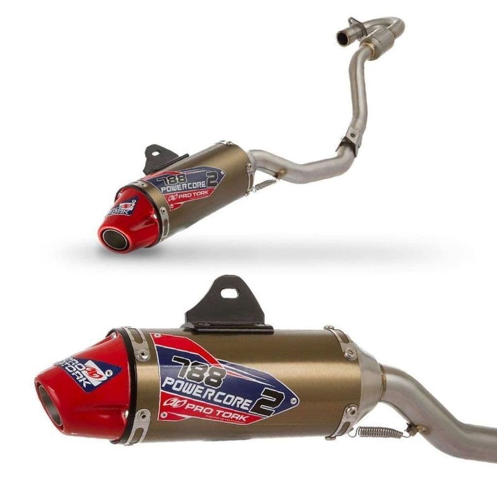 Escapamento Powercore 2 Escape Esportivo Estralador Para Moto Honda Nxr Bros 160 2015 2016 2017 2018 2019 2020 2021 2022