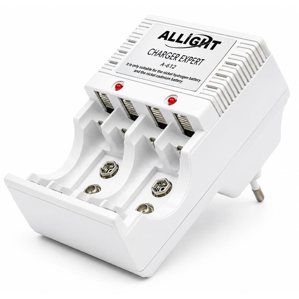 Carregador De Pilha Aa/aaa Bateria 9v Recarregável Bivol All