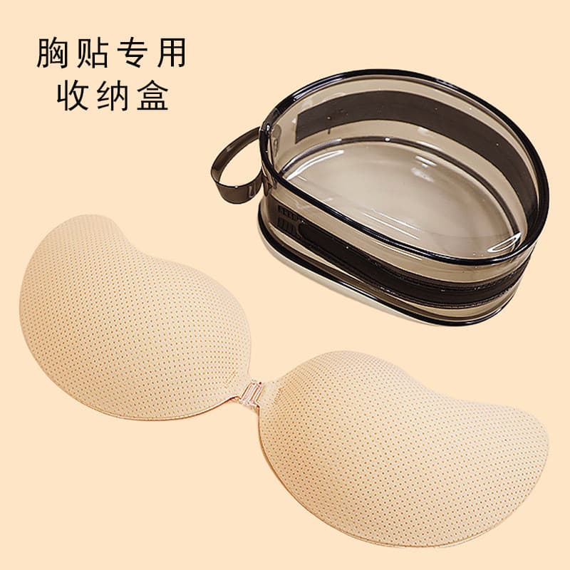 Roupa interior Anti-poeira caixa de armazenamento peito adesivo sutiã saco de roupa interior transparente saco de armaze