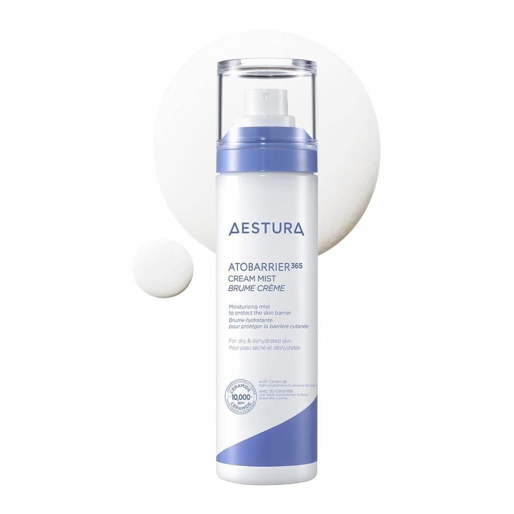 AESTURAATOBARRIER365 contém emulsão de 10.000 ppm. | Suporte à barreira hidratante, spray hidratante ultrafino, adequado