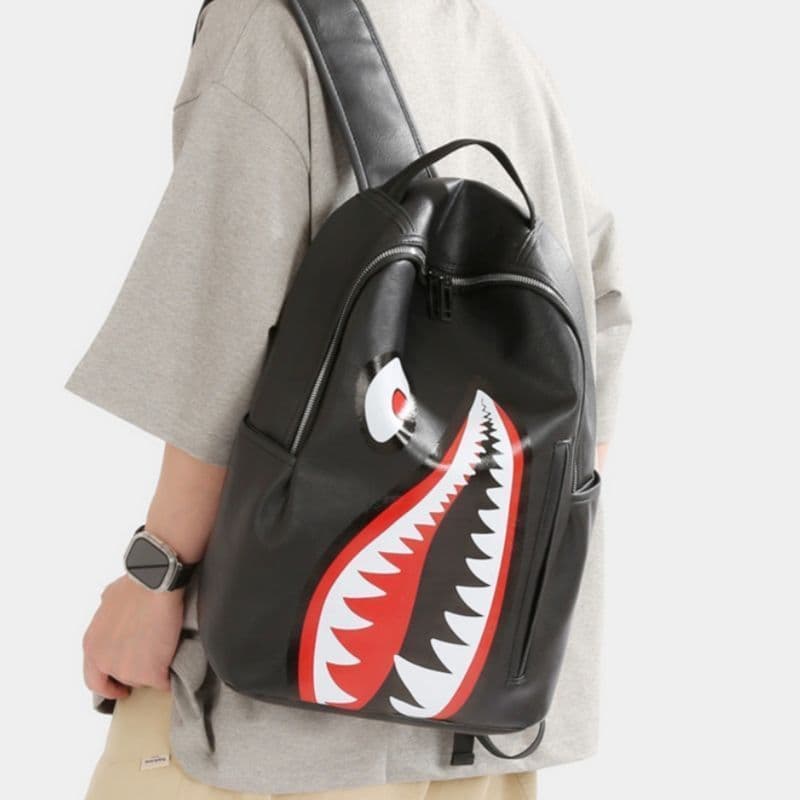 2026 novo estilo mochila única Graffiti estudante mochila masculina feminina moda mochila