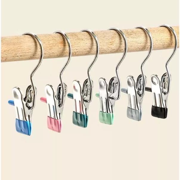 Kit 10pçs Clipes De Cabide Antiderrapante Multicolor, Ganchos Economia De Espaço Para Organização De Guarda-Roupa
