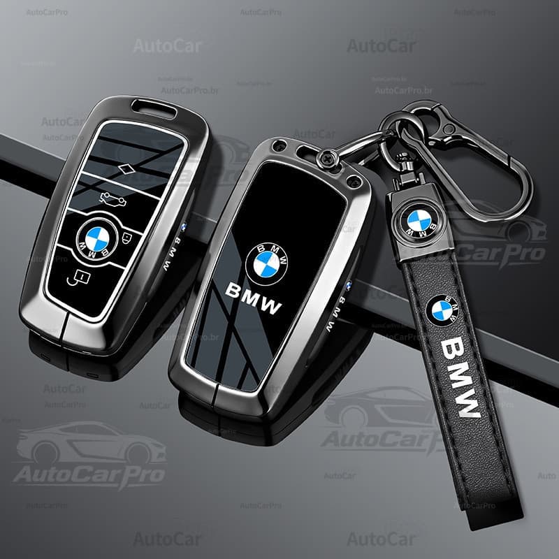 Capa de Chave de Carro em Liga de Zinco para BMW Série 1 3 5 7 X1 X3 X4 X5 F10 F15 F16 F20 F30 F18 F25 M3 M4 C DAGV