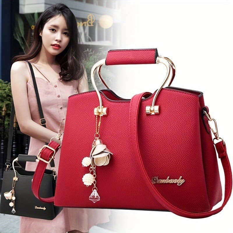 Enviar bolsa mãe enviar família bolsa de um ombro feminina elegante All-Match simples elegante bolsa feminina