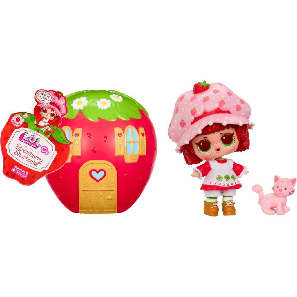 L. LOL Surpresa! Caixa Misteriosa da Série Strawberry Sweetheart, 7 Fragrâncias Surpresa, Pode Coletar Bonecas e Animais