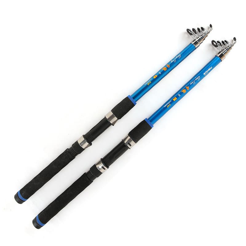 Vara de pesca transfronteiriça Vara de mar Vara de arremesso de pesca Equipamento de pesca de telescópic