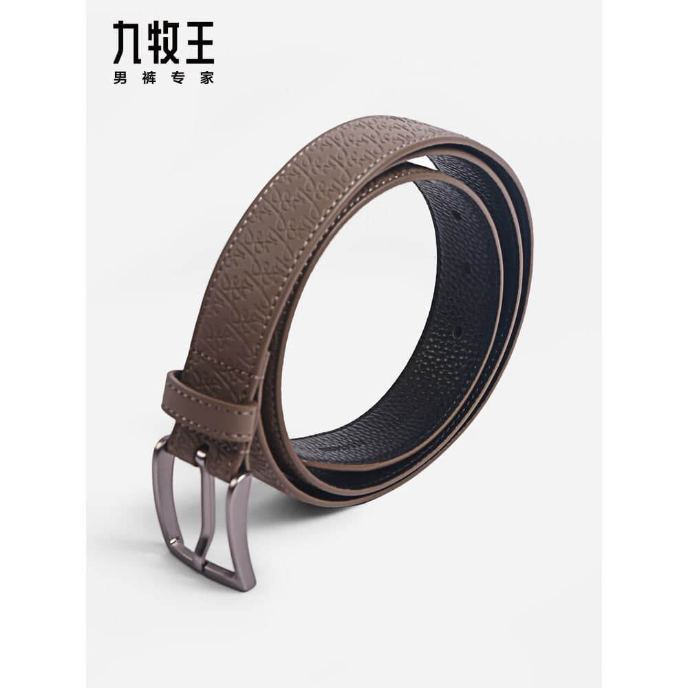 Jiumuwang cinto masculino TH5C40310 negócios simples cinto presente cinto de negócios Formal Wear calças cinto masculino