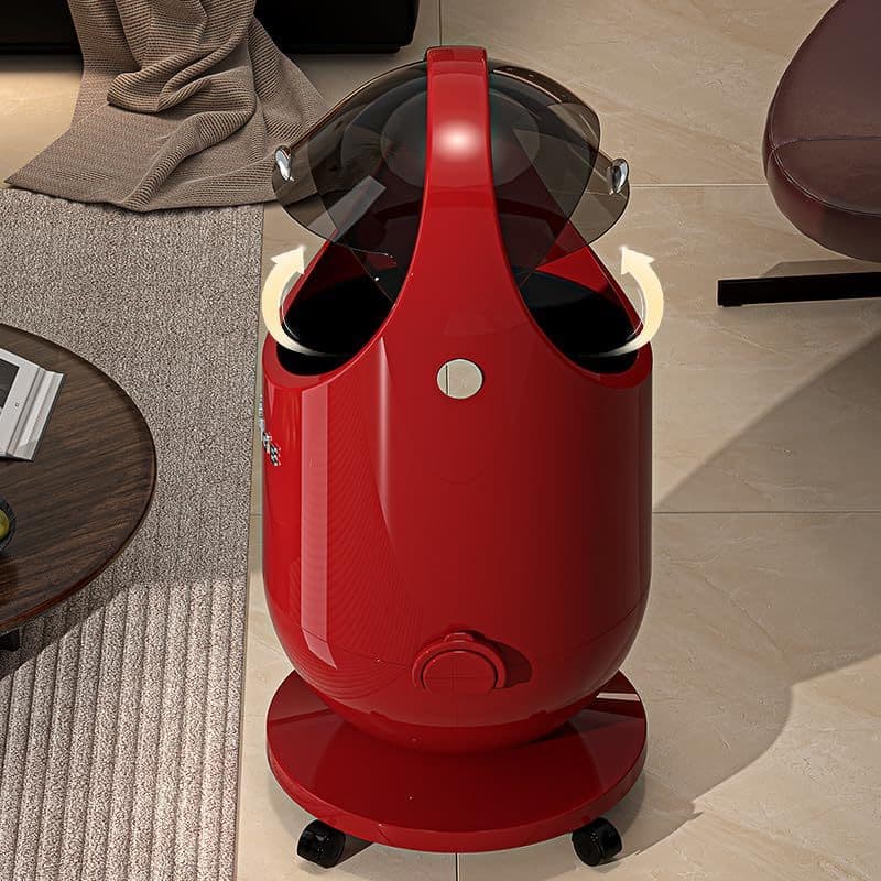 Lixeira Grande FINCHESCLUB De 4 Galões Com Tampa Rolante , Rodas Removíveis , 360 ° Mobilidade , Balde Interno Removível