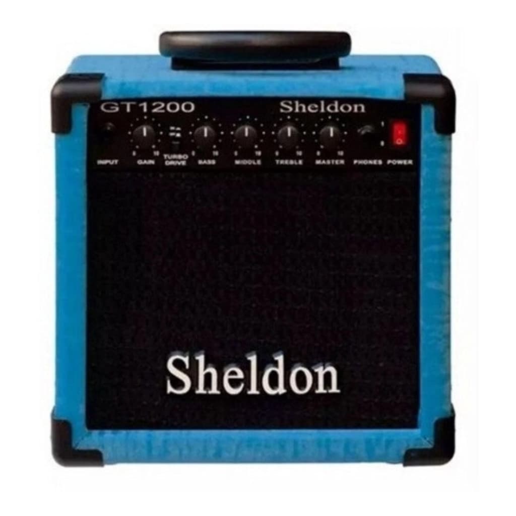 Amplificador para guitarra Sheldon GT1200 15W Azul