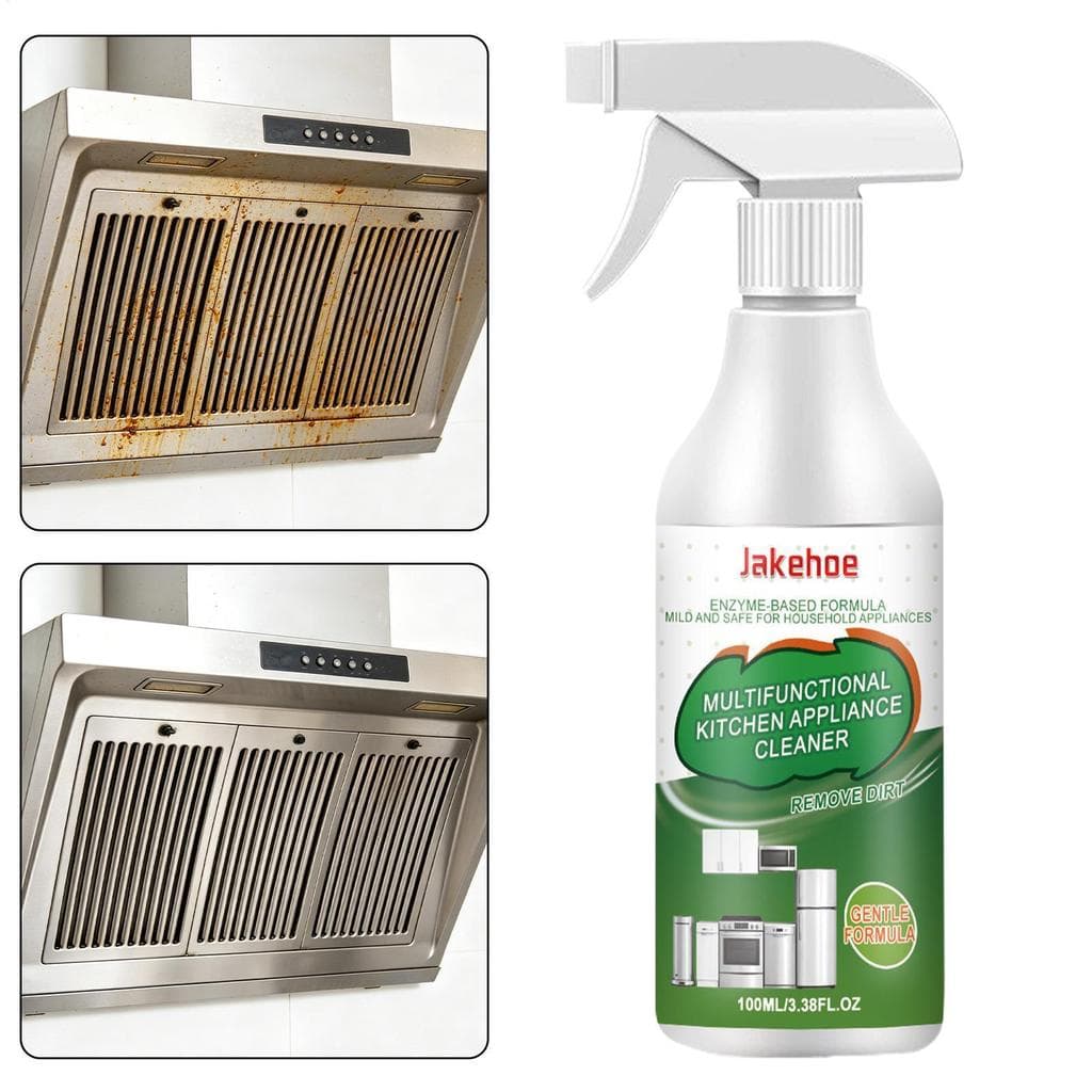 Grill Graxa Buildup Desengordurante Cozinha Enzima Limpador De Spray Resistente Limpeza Profunda