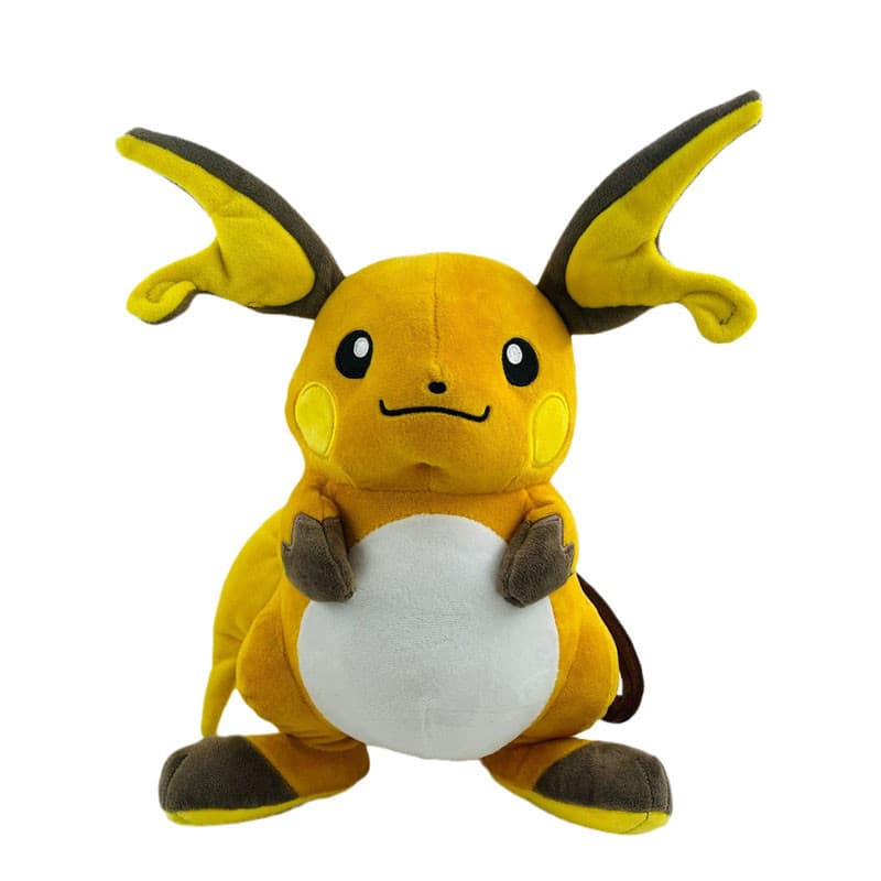 Brinquedos de Pelúcia Pikachu de 30cm, Boneco Kawaii Raichu, Presentes de Aniversário para Crianças QUSL