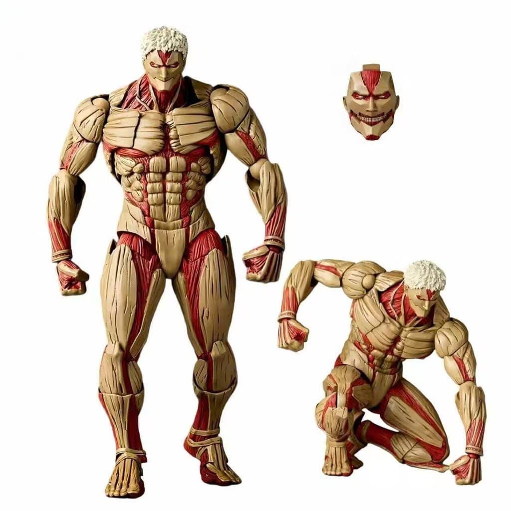 Articulado 16cm Attack on Titan Blindado Reiner Braun Modelo action figure boneco brinquedo Presente