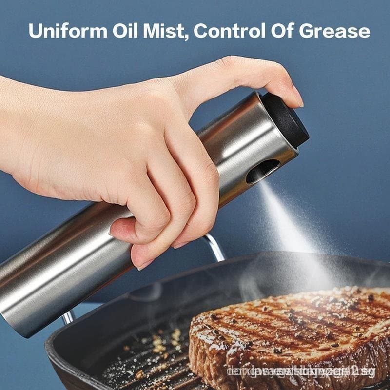 Pulverizador de Óleo de 70ml, 1 Unidade, Garrafa de Aço Inoxidável para Pulverizar Óleo, Dispensador de Óleo para Cozinh
