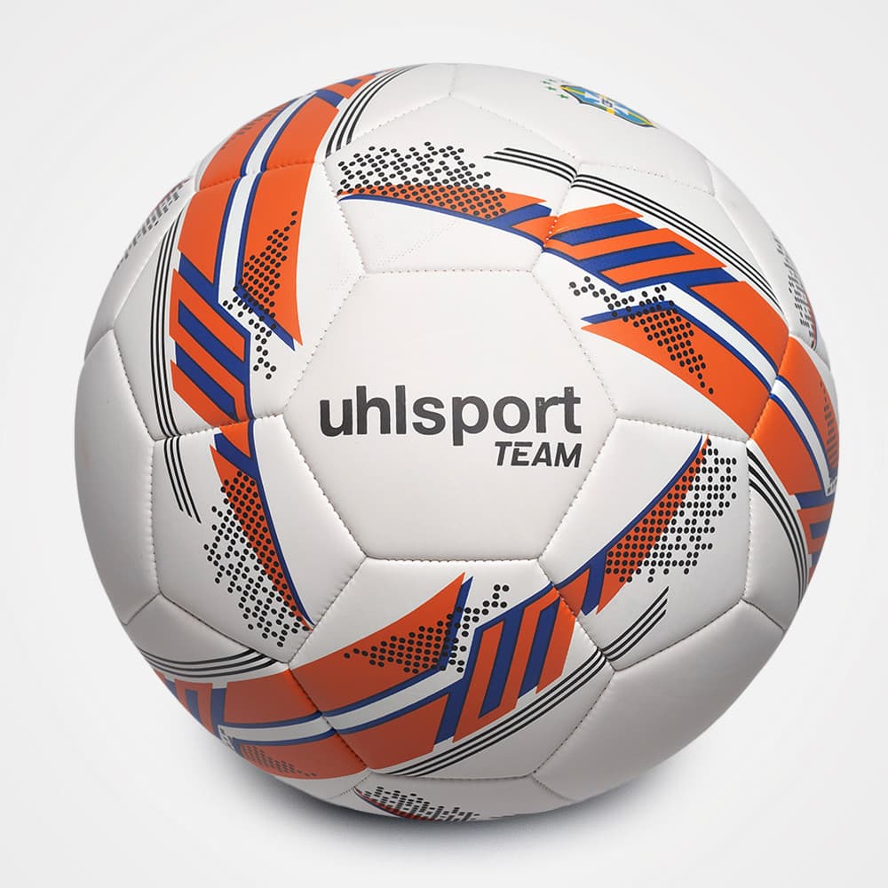 Bola Campo uhlsport Team  Laranja e Azul Marinho