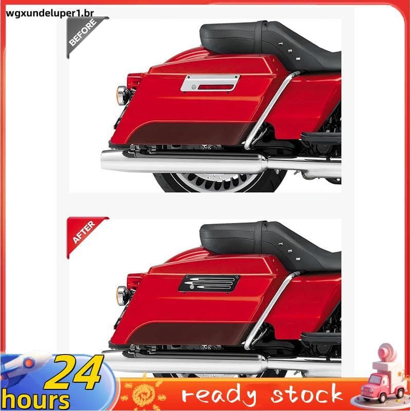 Bolsa De Selim Para Motocicleta , Capa Com Fivela , Alforje Profissional Street Road Glide 1993-2013