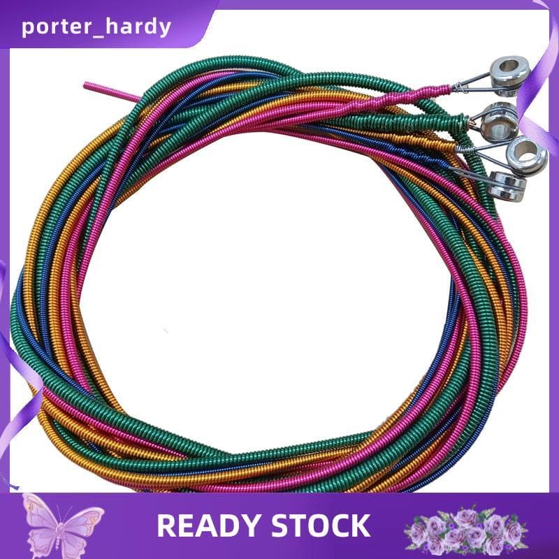 Cordas De Guitarra Elétrica 1.2M Núcleo De Aço Liga Enrolamento Conjunto De 4 Acessório De Substituição De Instrumento