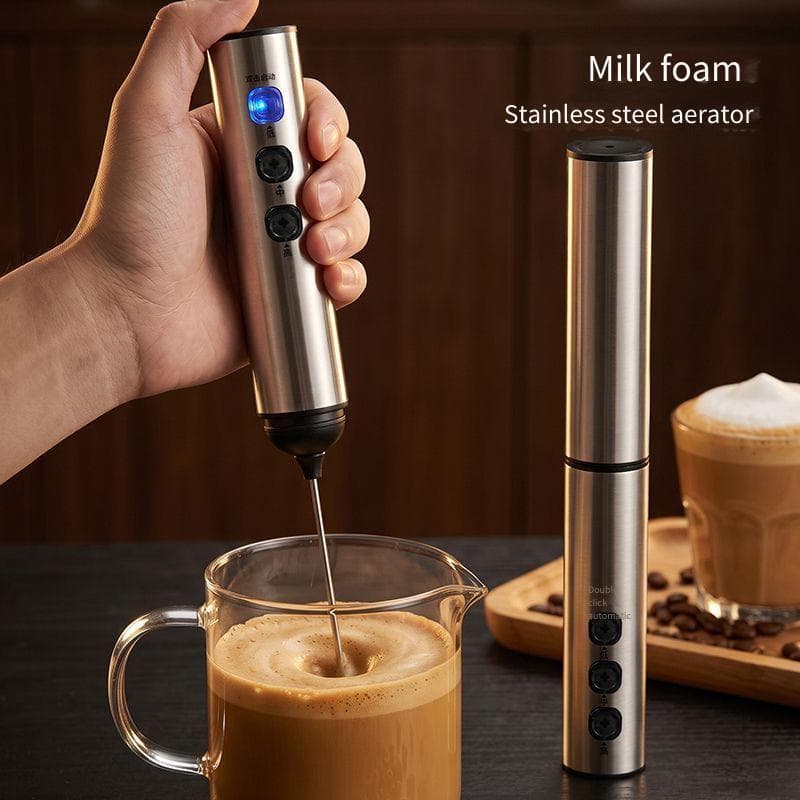 Liquidificador elétrico de aço inoxidável de alta qualidade Batedor de café Batedor de leite
