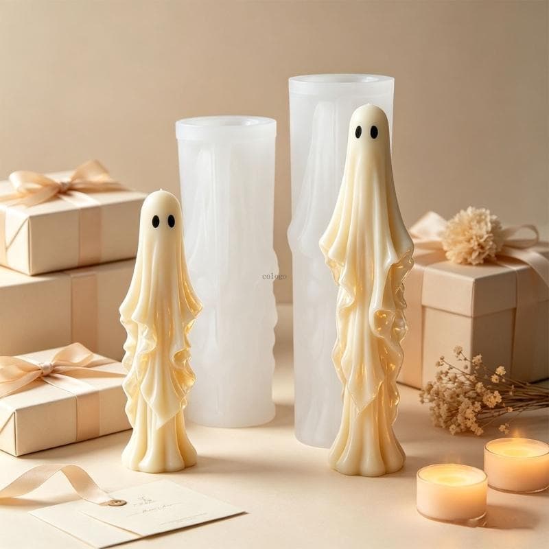 Ferramenta Fabricação Silicone Para Figura Halloween Pilares E Gesso