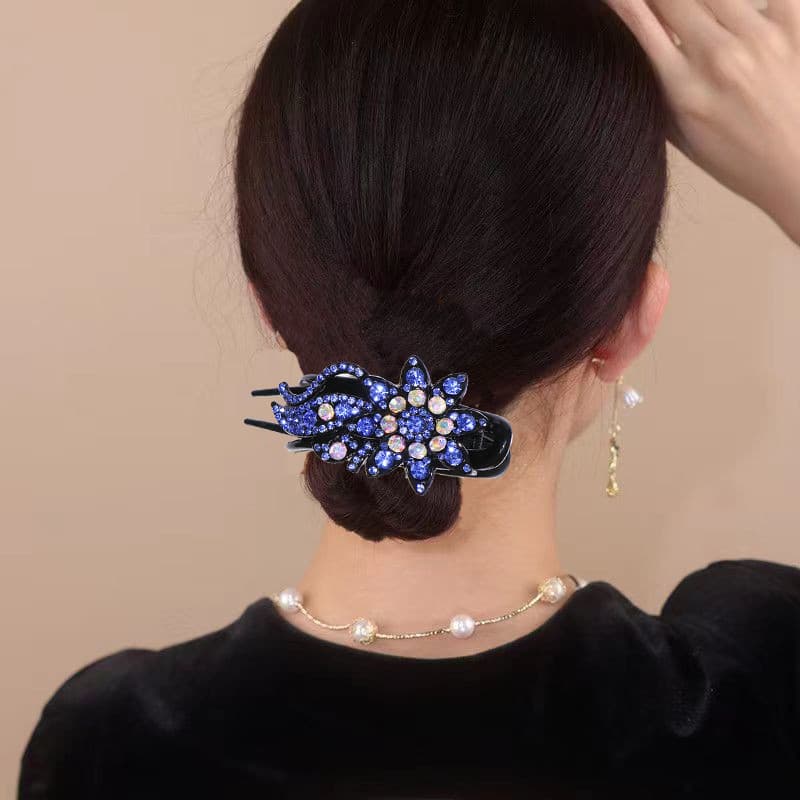 2023 novo estilo cabeça traseira acessórios de cabelo médio feminino adulto mãe estilo Grab clip bobina cabelo Duckbill