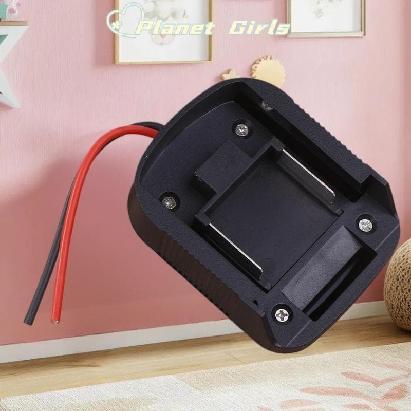 haostone Para 21V 18V Adaptador De Bateria De Íon-Lítio DIY Cabo Conector Saída BL1830 BL1840 BL1850 Brocas Elétricas tr