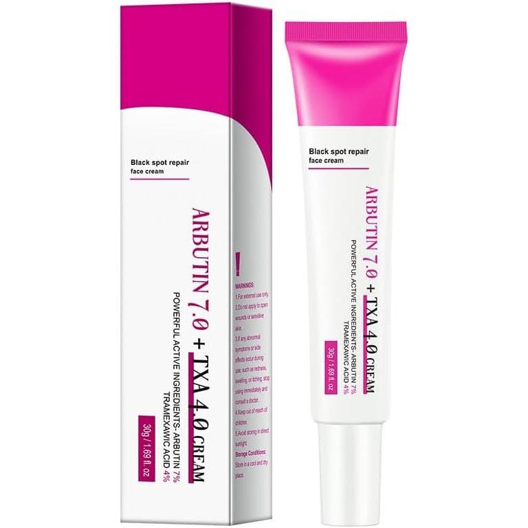 Arbutin 7% + Ácido Tranexâmico 4%, Corretor de Manchas Escuras para o Rosto de Mulheres, para Manchas Escuras, Sardas, I