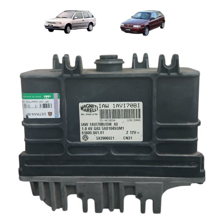 Módulo Injeção Vw Gol Parati 1.0 16v 1999 A 2005 Iaw1avi70bi