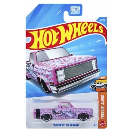 CARRINHO HOT WHEELS 83 CHEVY SILVERADO 42/250 LACRADO