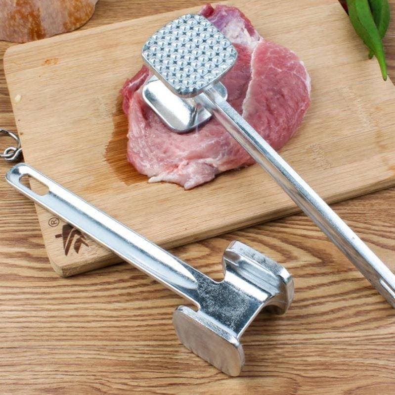 Fazer bife martelo martelo carne martelo tapa fazendo ferramenta bater grande linha bife carne macia martelo de carne so