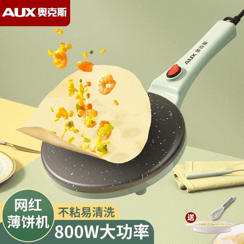 Oaks Crepe maker primavera rolo pele Melaleuca pele panqueca pan elétrico bolo pan Mini panqueca fabricante ferramenta ú