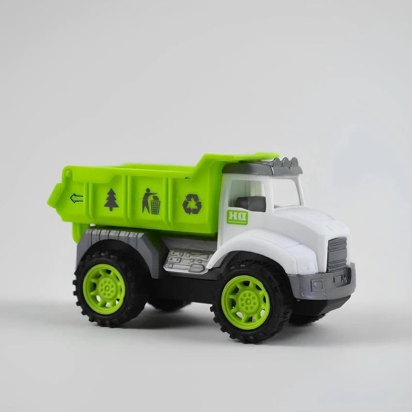 Kit 4 Caminhões de Reciclagem Infantis Brinquedo Educativos