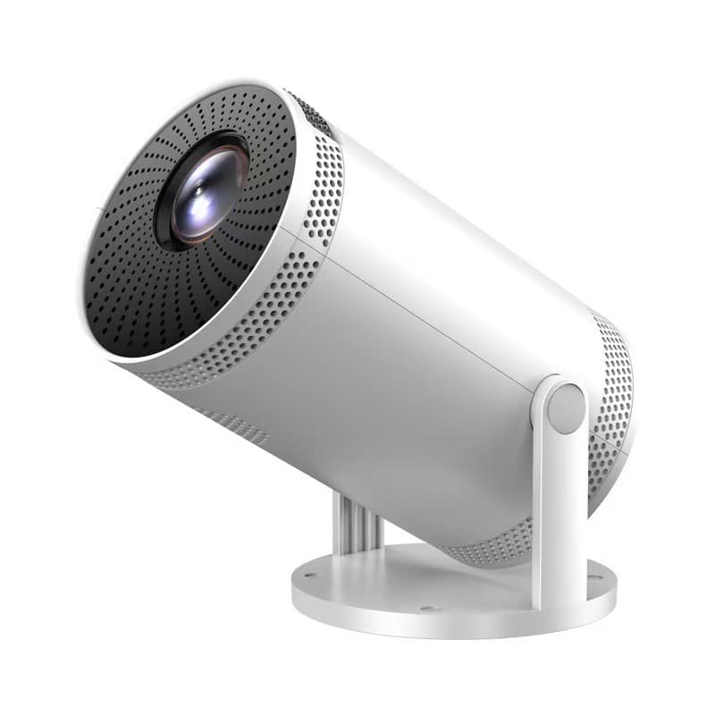 Projetor inteligente portátil HY300MINI com fio sem fio tela de projeção do telefone móvel doméstico 4K HD projetor