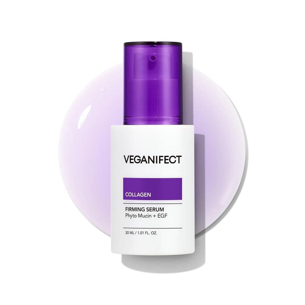 Sérum de Colágeno NMN VEGANIFECT |   Potenciador de Elasticidade e Firmeza com Peptídeos, Centella Asiática e Ácido Hial