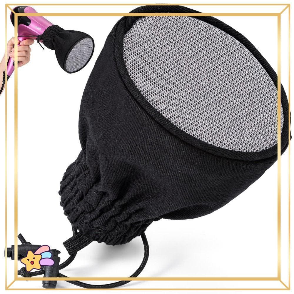 Saco De Armazenamento Do Difusor Secador De Cabelo PETS1 , Capa Dobrável De Pano , Com Faixa Elástica