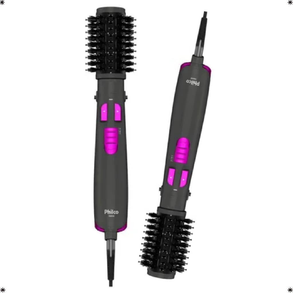 Escova Secadora Rotativa 1300W Bivolt Modeladora