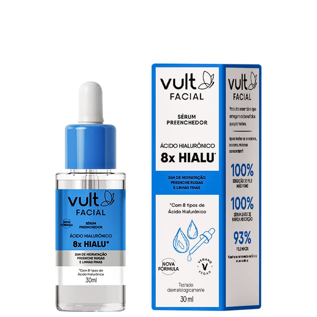 Vult Facial Ácido Hialurônico - Sérum Facial 30ml