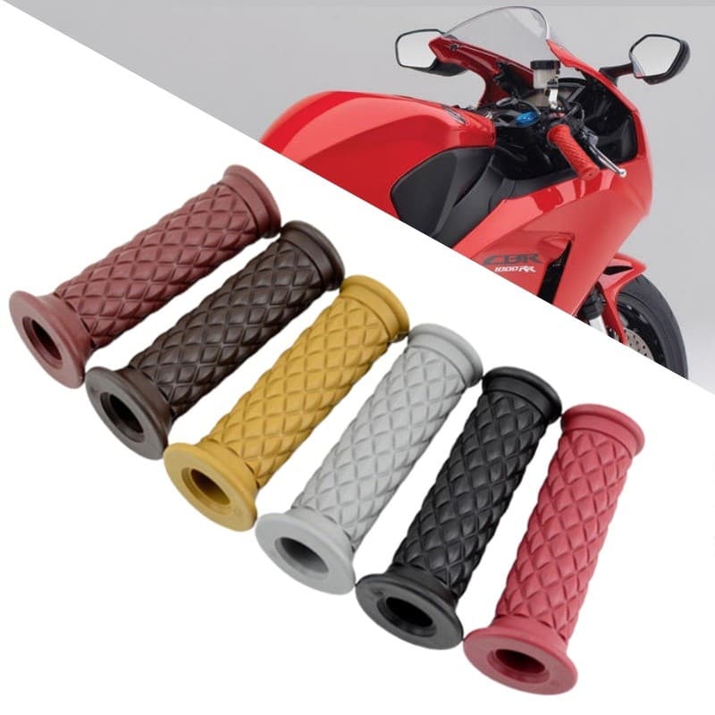 Guidão De Motocicleta Modificado Borracha Retrô Harley 883 CG125 Prince Universal
