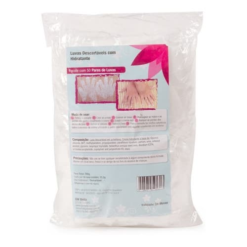 Botas E Luvas Com Creme Amolecedor De Cutícula