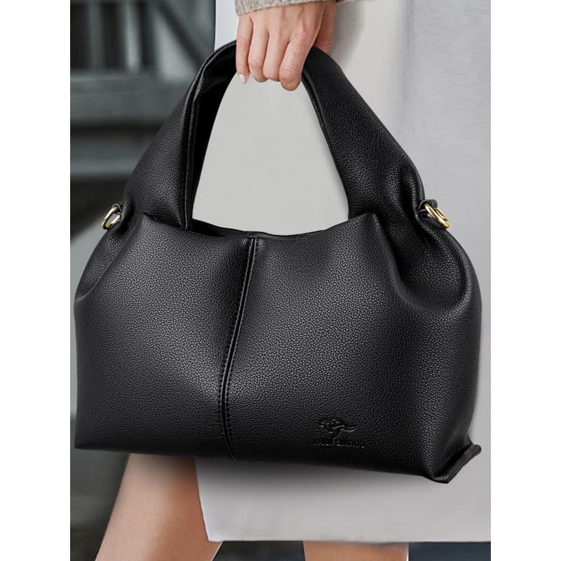 Saco senhoras 2025 novo estilo High-End Commuter feminino nicho Designer grande capacidade portátil Cross-corpo bolinho