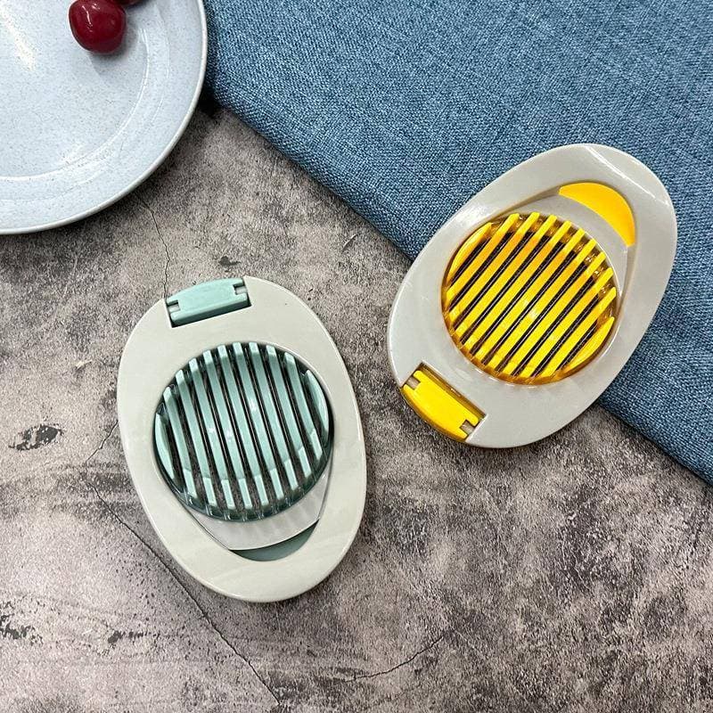 Cortador de ovos multifuncional, estoque pronto, aço inoxidável 304, fatiador de ovos soltos, fabricante de utensílios d