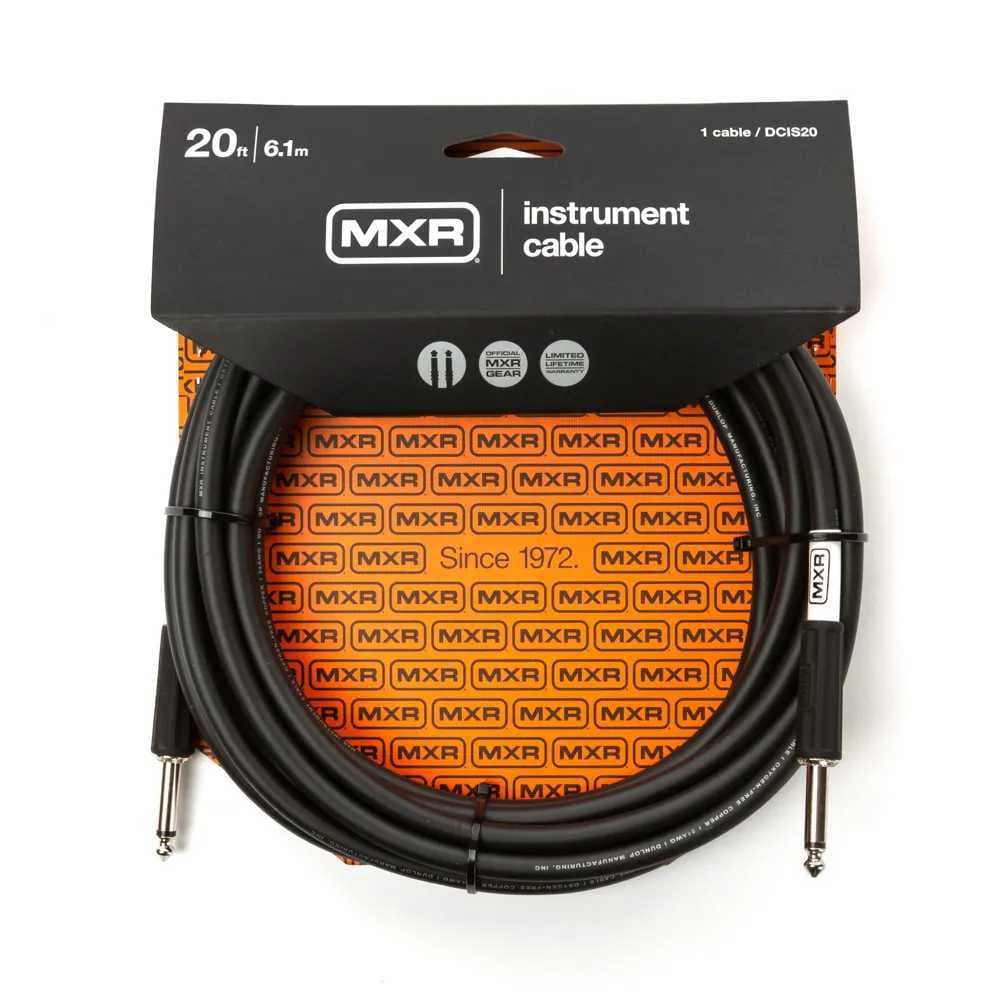 CABO DUNLOP MXR STANDARD 6,1M PLUG P10 X P10 DCIS20