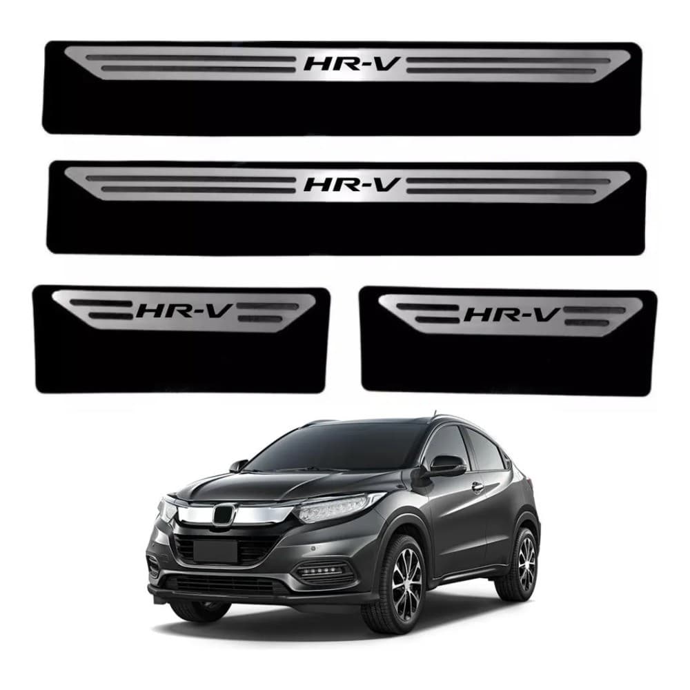Kit Soleira Inox Protetor Honda HRV 2016 á 2026