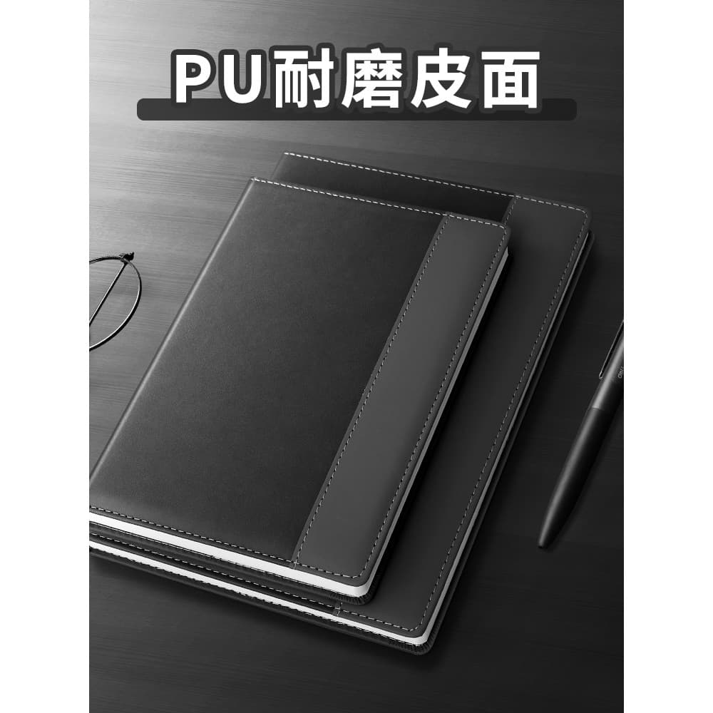 Deli Business Notebook Super Grosso Retro Simples ins Estilo Universidade Estudante Diário Bloco de Notas Espessado b5 L