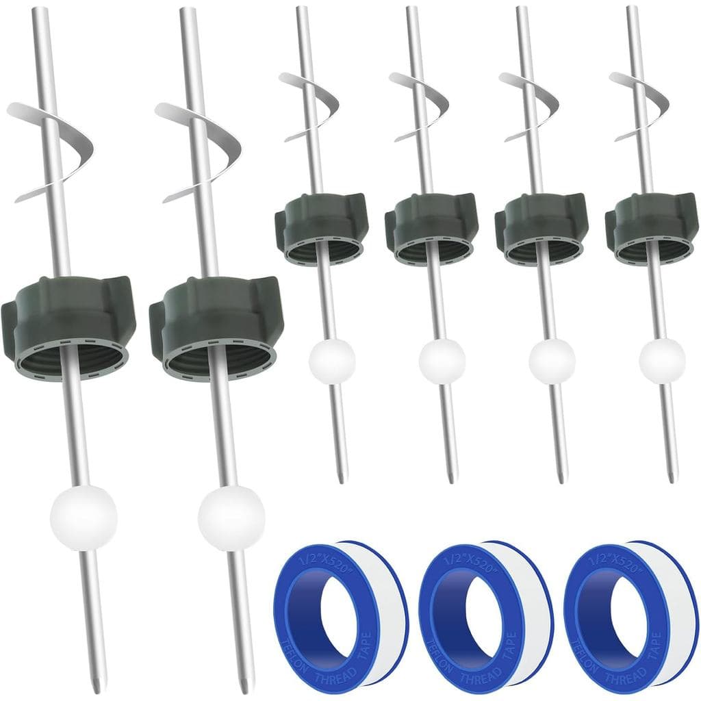 Conjunto de 6 Peças para Válvula de Descarga de Lavatório Compatível com Price Pfister e Outras Grandes Marcas, Substitu
