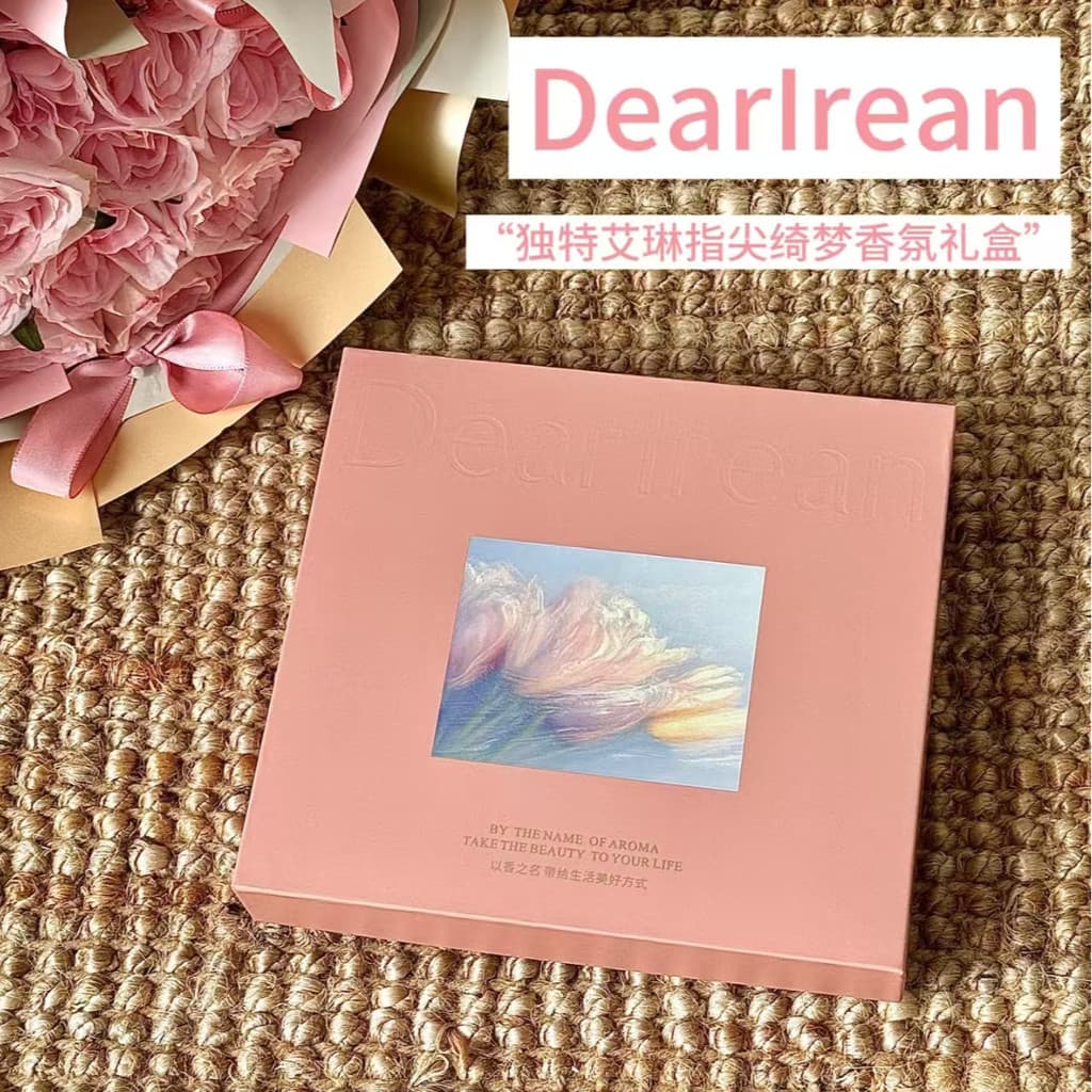 Único Irene fragrância creme para as mãos caixa de presente hidratante fragrância presente para namoradas prático conjun